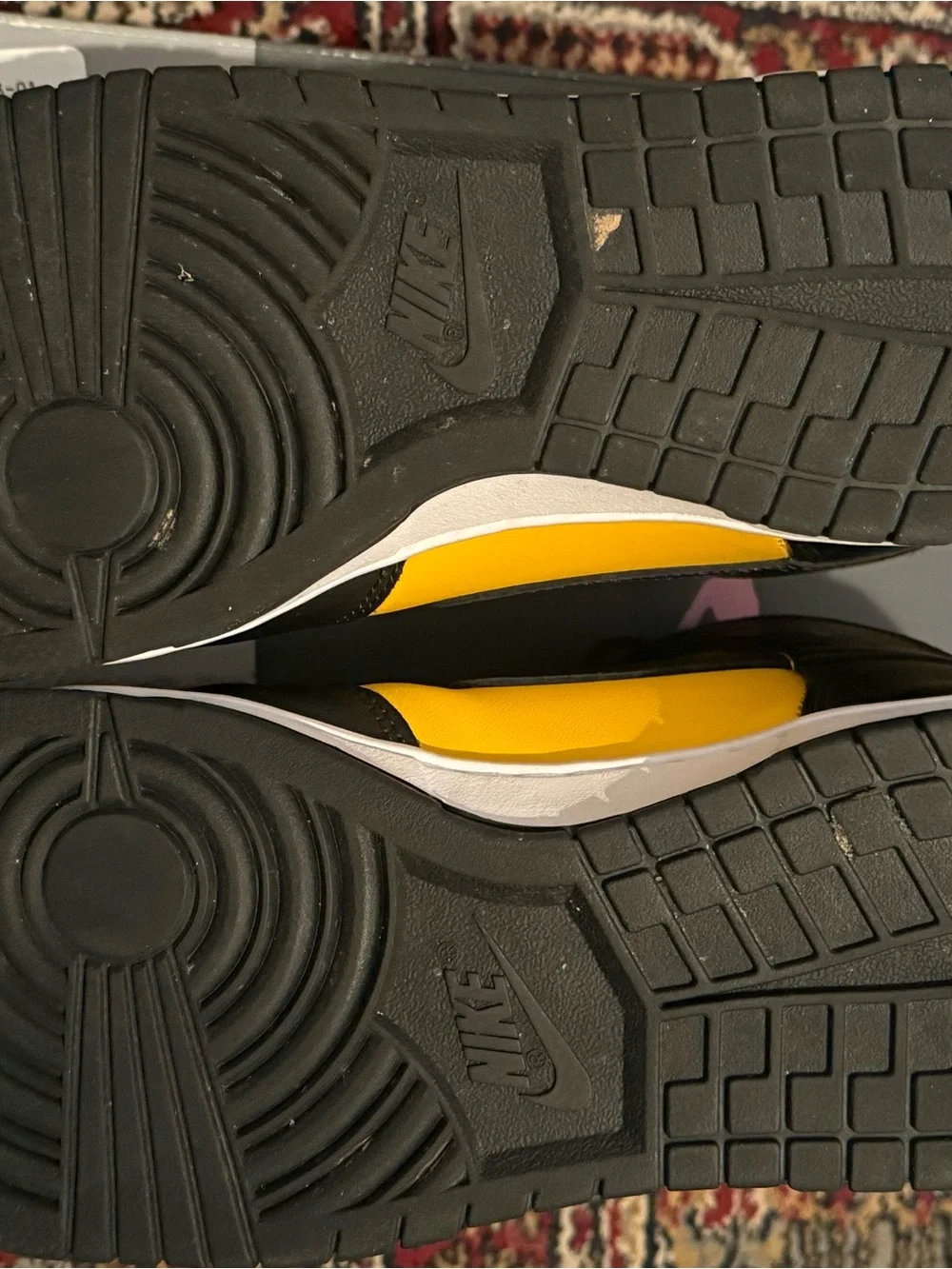 Nike Dunk High Retro Reverse Goldenrod - Black & Yellow High-Top Sneakers